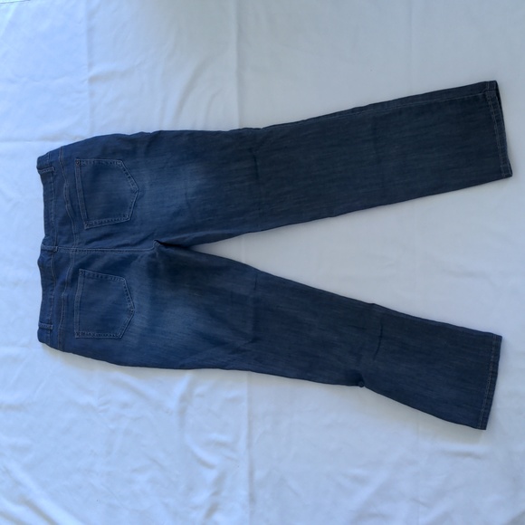 DC Jeans paint splatter dark blue, light fade in seat and front size 18 - Picture 6 of 8